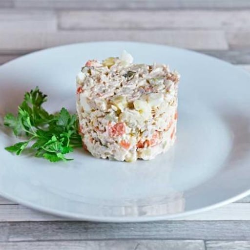 Оливье с курицей