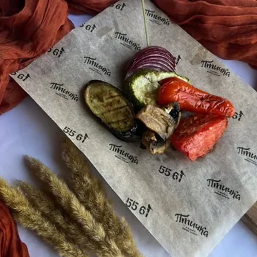 Жареный картофель бейби с чесноком