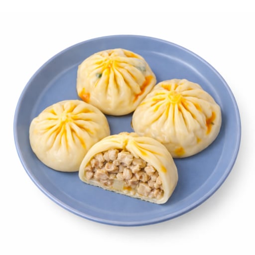 Манты с курицей