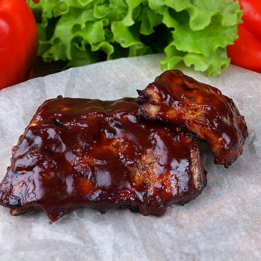Ребра в соусе BBQ