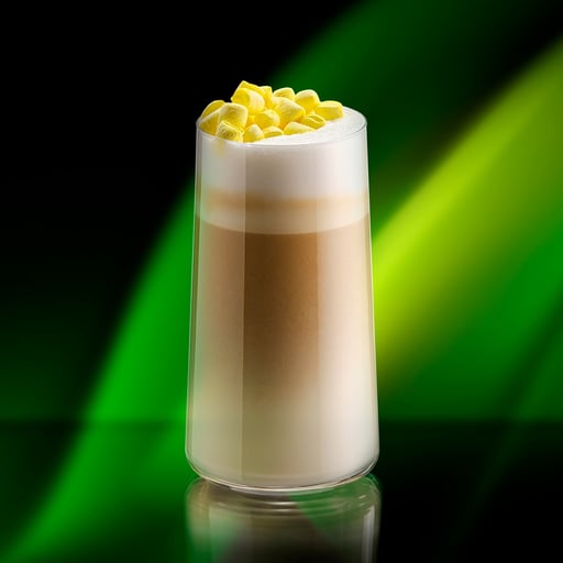 Латте Банановое мороженое с солёной карамелью
